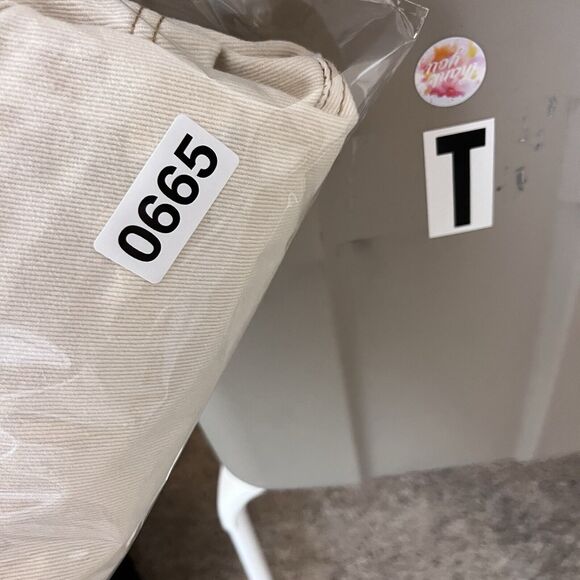 Rhythm Romper Womens Medium Sinclair Denim Boiler Suit Romper Utility Cream - Picture 11 of 13